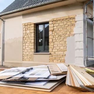 Image générée : Rénovation de maison sous inspection