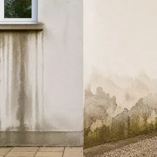 Illustration de Comment différencier une infiltration d’eau d’une remontée capillaire ?