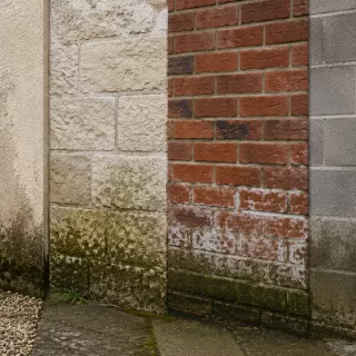 Illustration de Quels matériaux de façade sont les plus sensibles à l’humidité ?