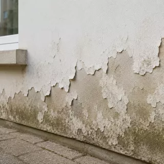 Illustration de Pourquoi la peinture se décolle-t-elle en présence d’humidité ?