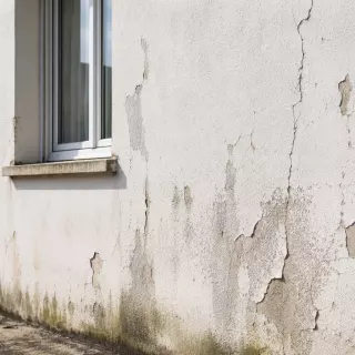 Illustration de Quels sont les premiers signes de vieillissement d’une peinture de façade ?