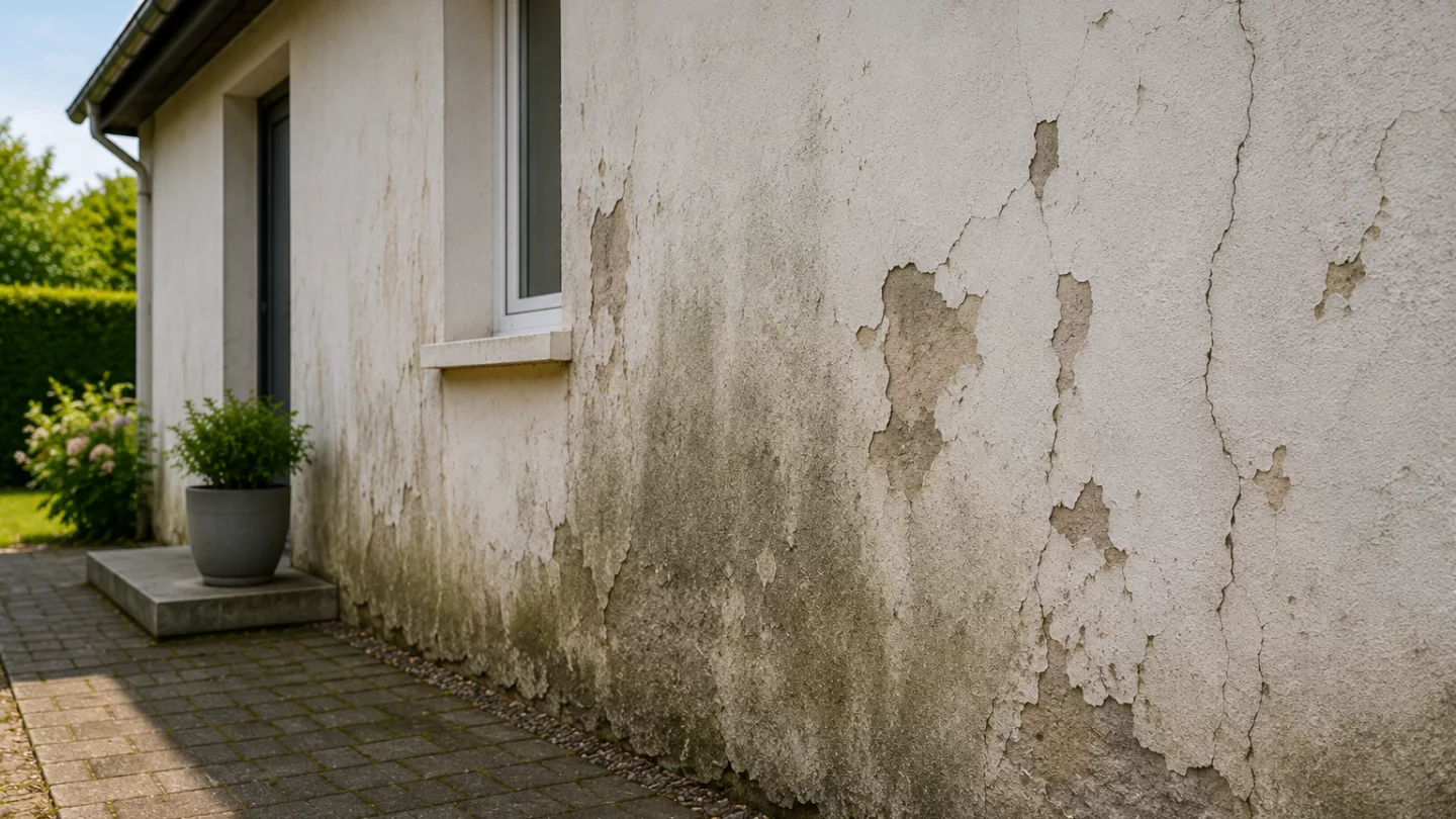 Illustration de Quand repeindre une façade ? Les indicateurs à surveiller