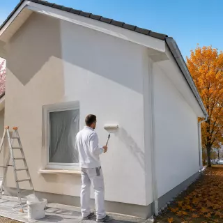 Illustration de Quelle saison choisir pour programmer une remise en peinture ?